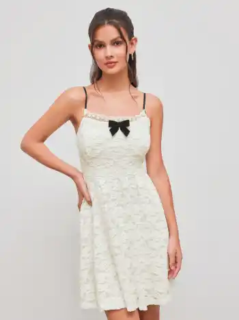 Stylish Cotton Gingham Ruffle Mini Dress